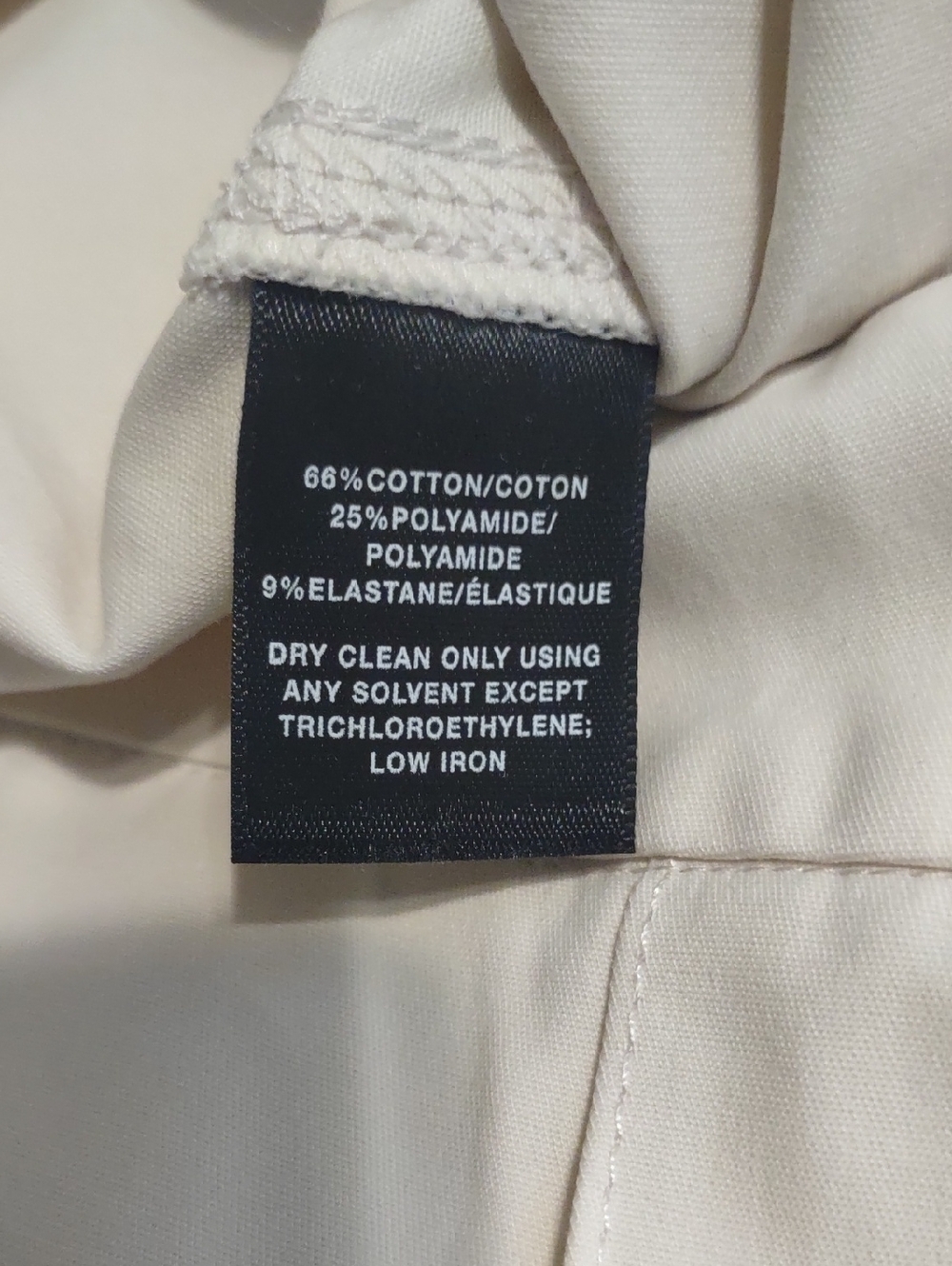 Lafayette 148 New York Cream Straight-Leg Dress Trousers - Picture 9 of 10
